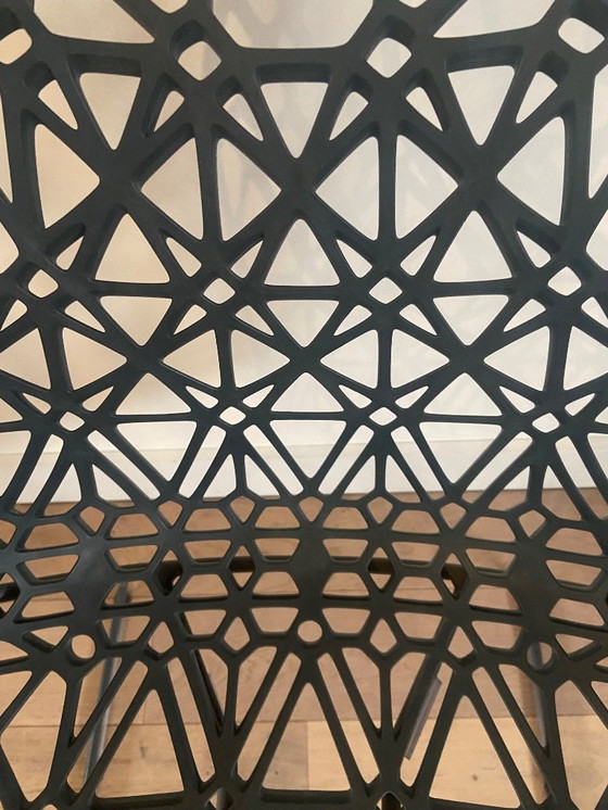 Image 1 of Sedia in filo metallico di design