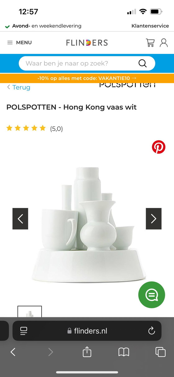 Image 1 of Polspotten - Vaso di Hong Kong