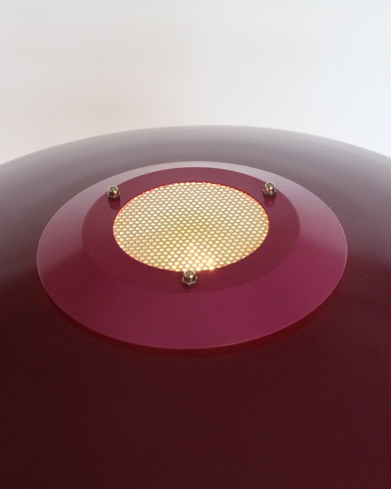 Image 1 of Vintage Deense vloerlamp unieke kleuren schalenlamp