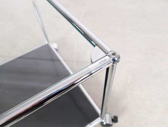 Image 1 of 2x Tavolino da caffè USM Haller Tavolino da caffè Fritz Haller Tavolino laterale