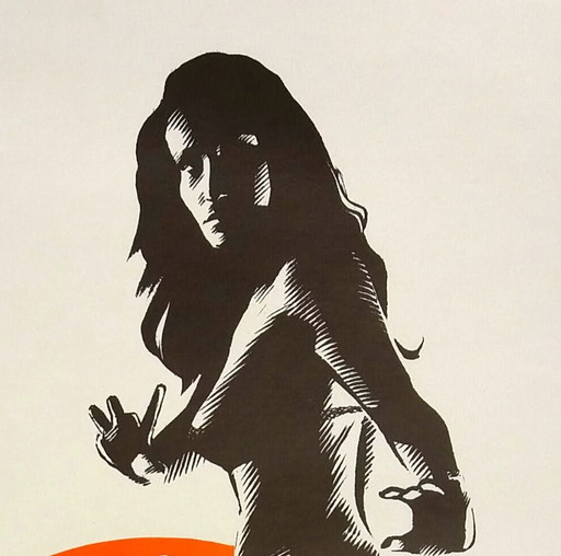 SEX AND LOVE 1972 pop art movie poster
