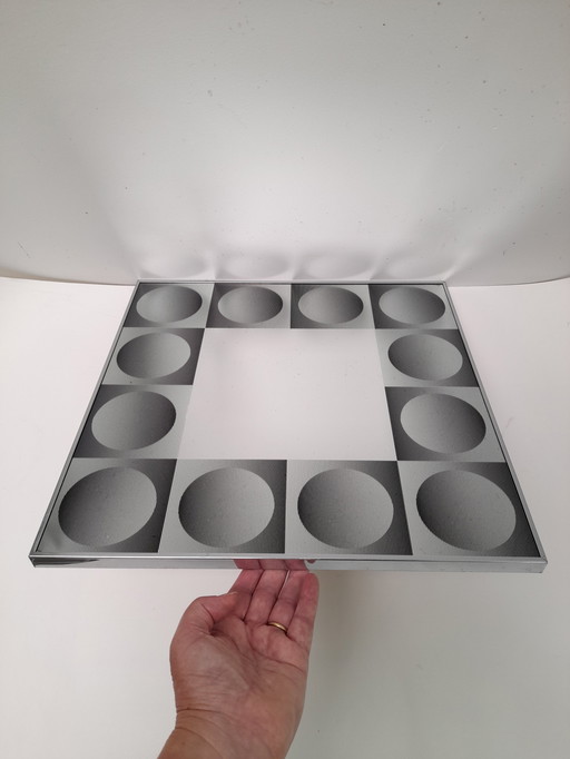 Miroir Art optique Deknudt années 70
