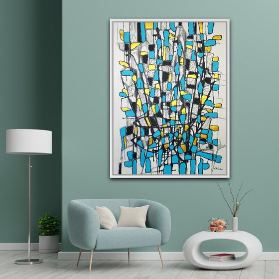 Image 1 of Natia Antadze Abstract Composition XXL