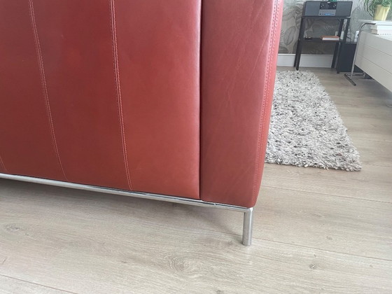 Image 1 of Divano Machelke 2.5 con design a sella in pelle