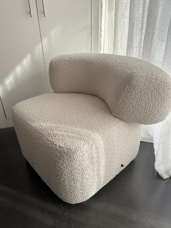 Image 1 of Poltrona Luna Lounge Bouclé