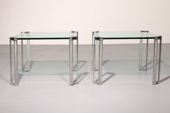 Image 1 of I tavoli T24 di Peter Ghyczy sono un set di due pezzi degli anni Settanta.