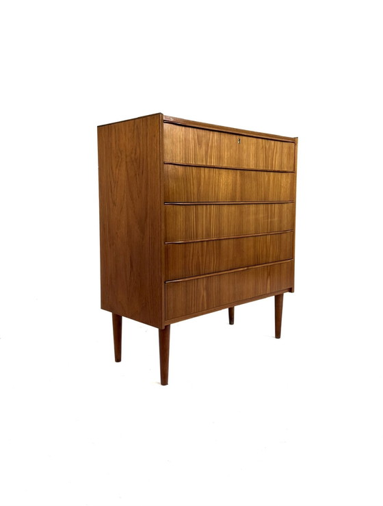 Image 1 of Cassettiera vintage XL in teak danese anni '60