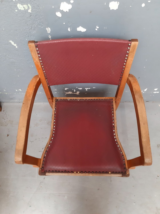 Image 1 of 4 vintage mcm dining chairs Tijsseling
