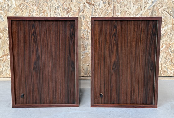 Image 1 of Scandinavian Danish design rosewood cabinets Vintage