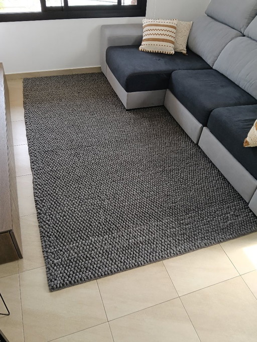 Natureline Grey Wool Rug 290x200 cm – vloerkleden en tapijten