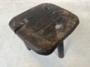 Vintage brutalist stool