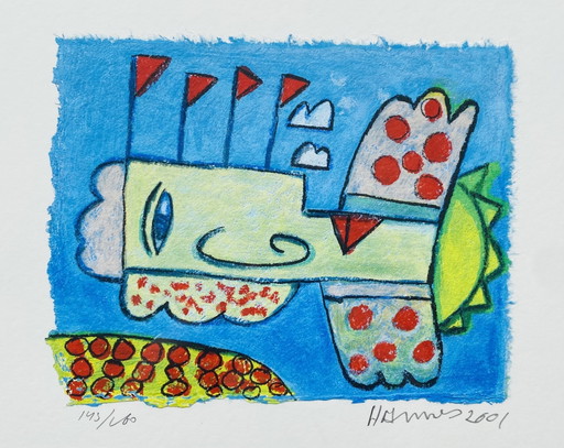Silkscreen by Hannes Kuiper W06