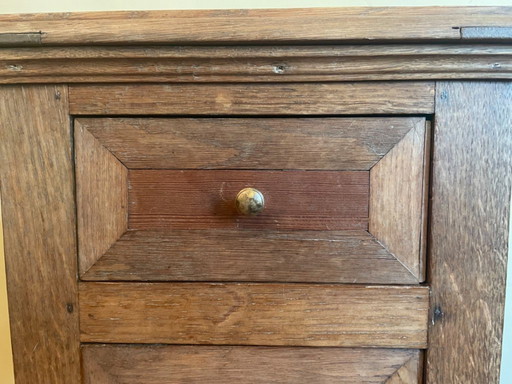 Cabinet Nightstand French Antique