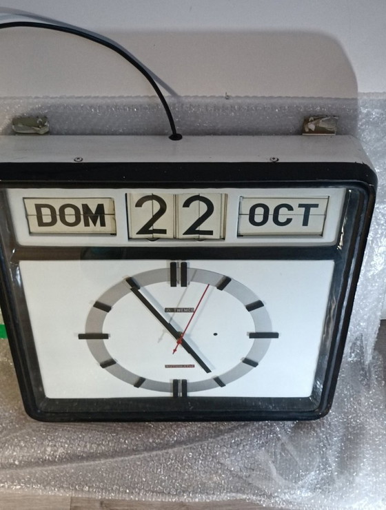 Image 1 of Important designer clock Twemco Auto-20 1970