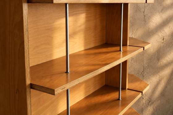 Mobile a parete vintage | Mobile pensile | Librerie – Legno (photo 5 of 6)