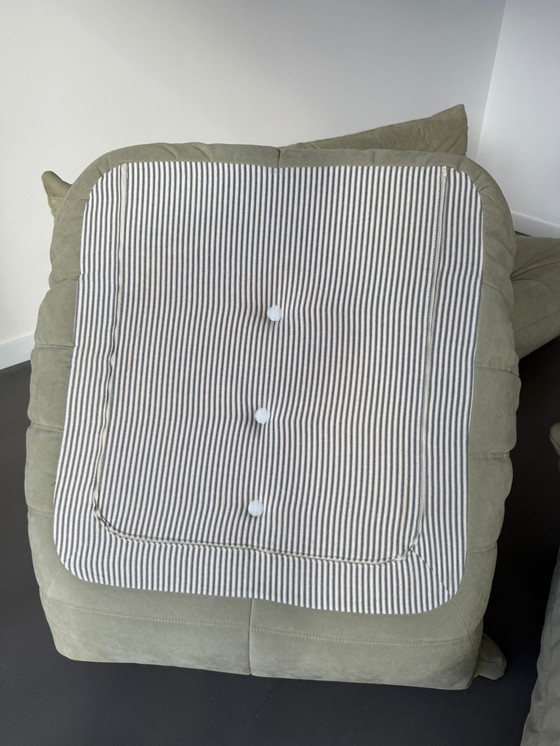 Image 1 of Ligne Roset Togo (set), almond alcantara