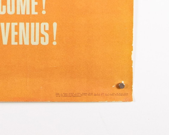 Image 1 of Moscow 1980 Olympics – 1978 – Original Poster by M. Manuilov | 87 × 57 cm | USSR