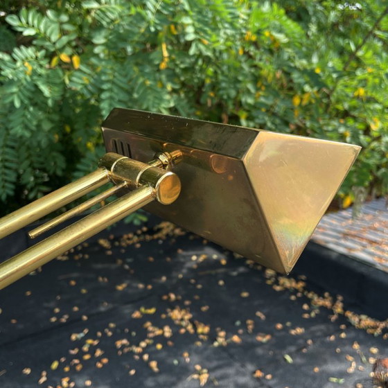 Lampada da terra vintage regolabile in ottone con dimmer – Lampade da terra, Brass, Metal (photo 6 of 23)