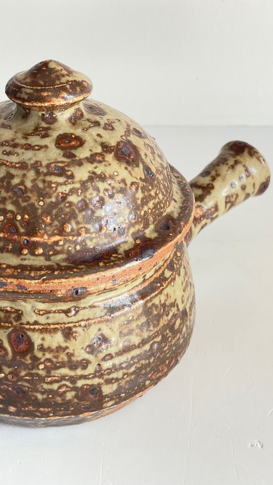 Image 1 of Pentola in gres pirite vintage