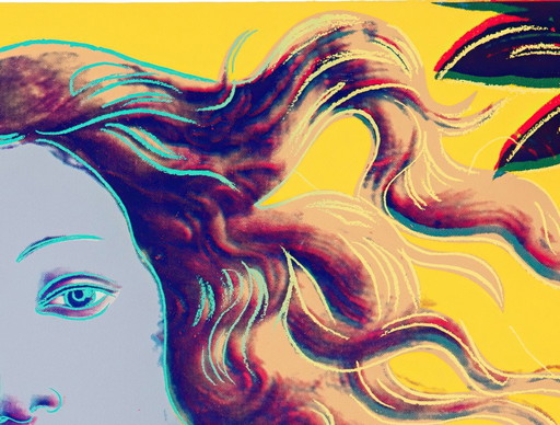 Sandro Botticelli – Die Geburt der Venus – Andy Warhols Interpretation – Poster 50 × 70 cm – Paper (photo 2 of 8)