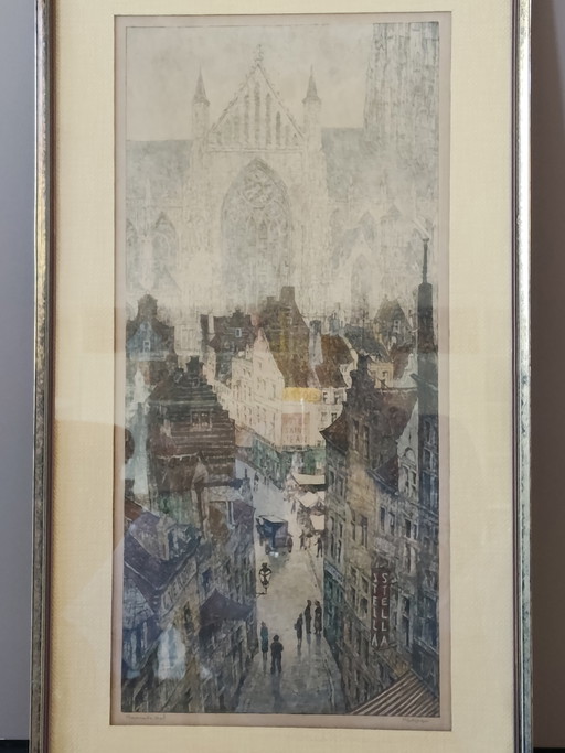 Han Jellinger " Vlaams dorp"