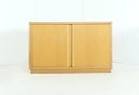 Eiken compact sideboard kast dressoir 'Finne' vintage