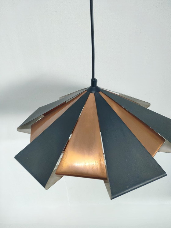 Image 1 of Lampada a sospensione di design danese degli anni '60 - modello P110 di Werner Schou - per Coronell Electric