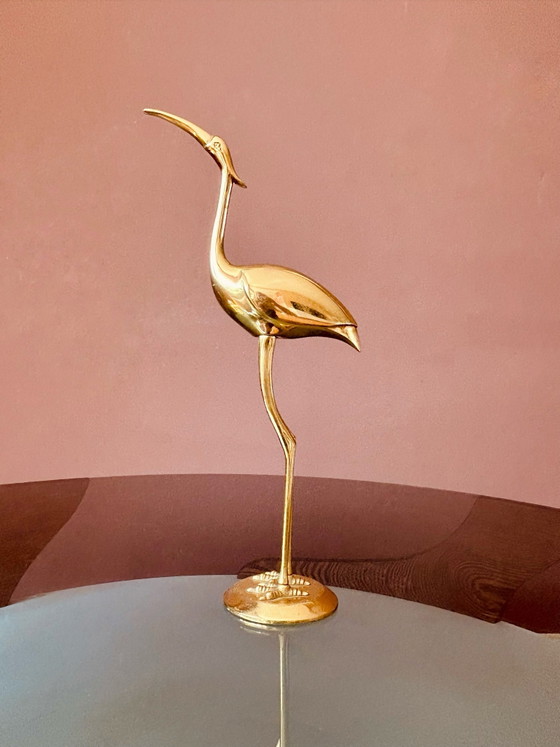 Set of brass cranes (30 cm) – Decorative Objects (photo 6 of 9)