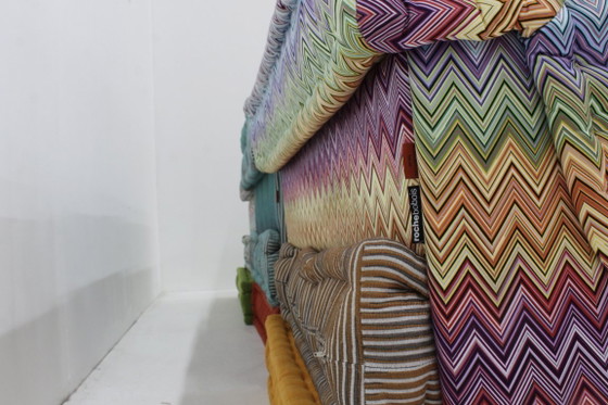 Image 1 of Canapé Mah Jong Roche Bobois Missoni design par Hans Hopfer, lot de 12