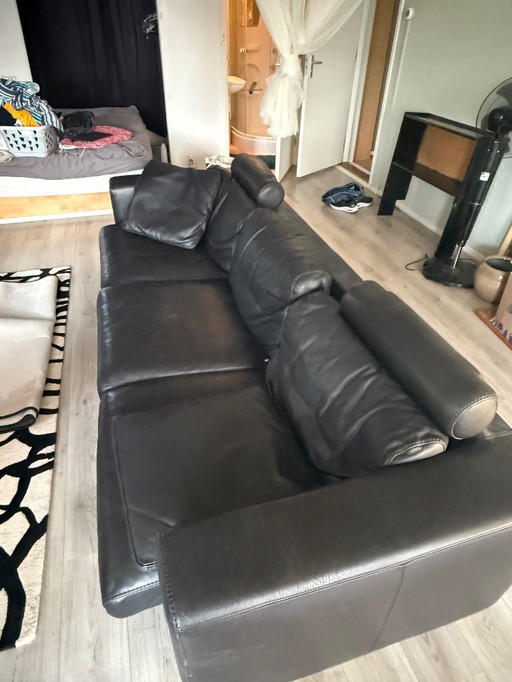 Topform leather sofa 3.25 meters