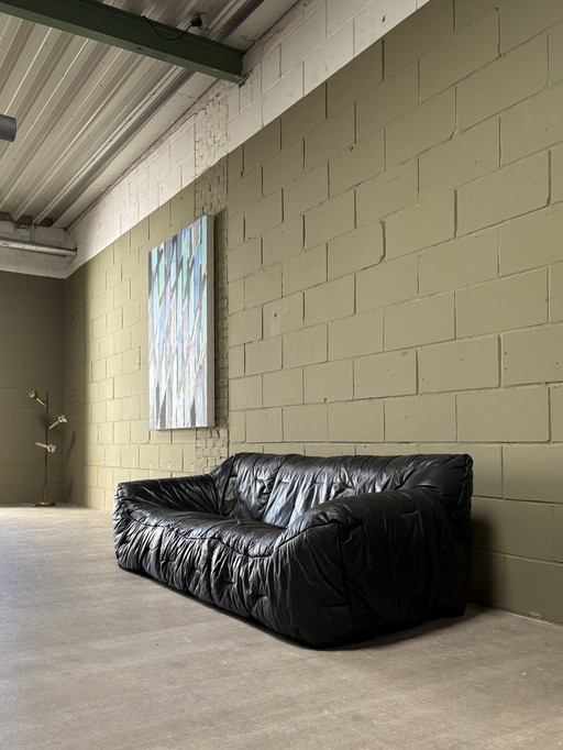Hans Hopfer voor Roche Bobois Design leren bank model Informel – banken, Leather