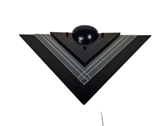 Image 1 of E lite - Memphis stijl - wandlamp - metaal - glas - 80's