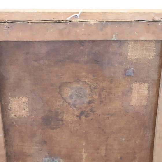 Image 1 of Antique Still Life Painting, Oil on Canvas, Italy 19th Century