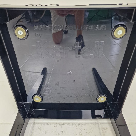 Image 1 of Chaise 'Mademoiselle' de Kartell en tissu Missoni par Philippe Starck Italie