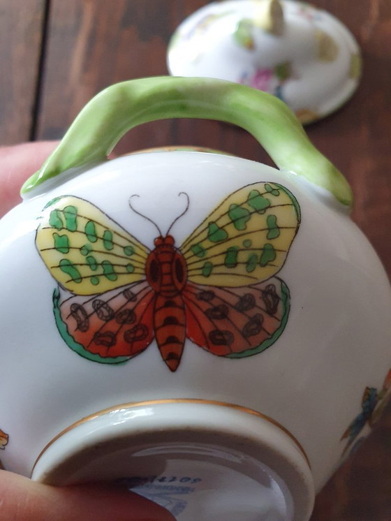 Miniterrina Herend Hungría – Reina Victoria (6017/VBO) – Herend 6017/VBO, Objetos decorativos, Porcelain (photo 9 of 16)