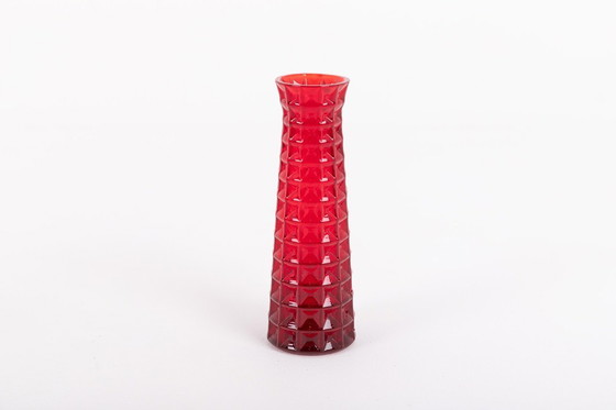 Image 1 of Ensemble de 4 vases en verre d'art de Monica Bratt pour Reijmyre, Suède, années 1950