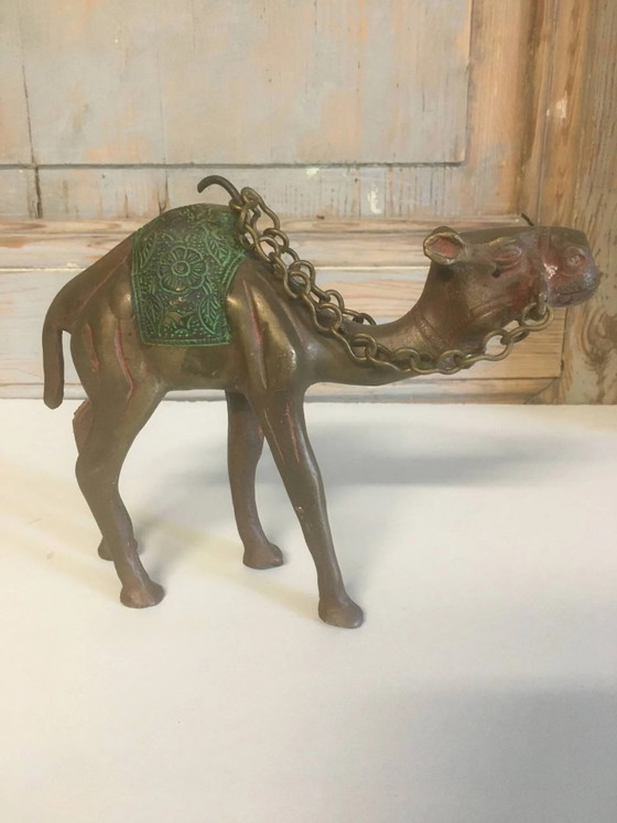 Bronzekamel – Dekorative Objekte, Vintage (photo 2 of 8)
