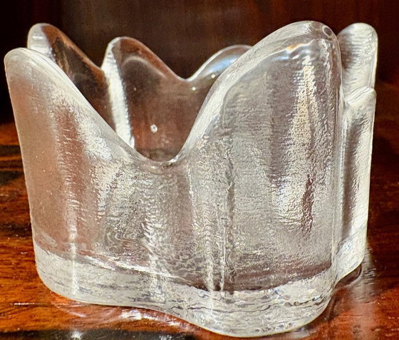 Image 1 of Juego de 4 portavelas de té - vidrio templado