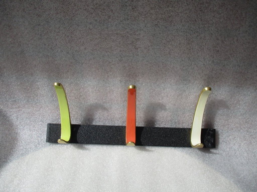 Vera lux, Vintage coat rack, Mid-Century Modern design, 1950s/60s.