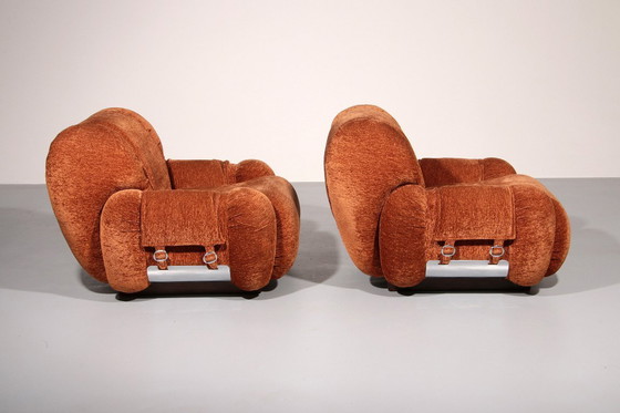 Image 1 of Lounge Chairs designed in the style from Adriano Piazzesi italy