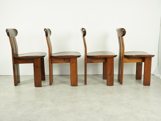 Image 1 of 4x vintage eetkamerstoelen
