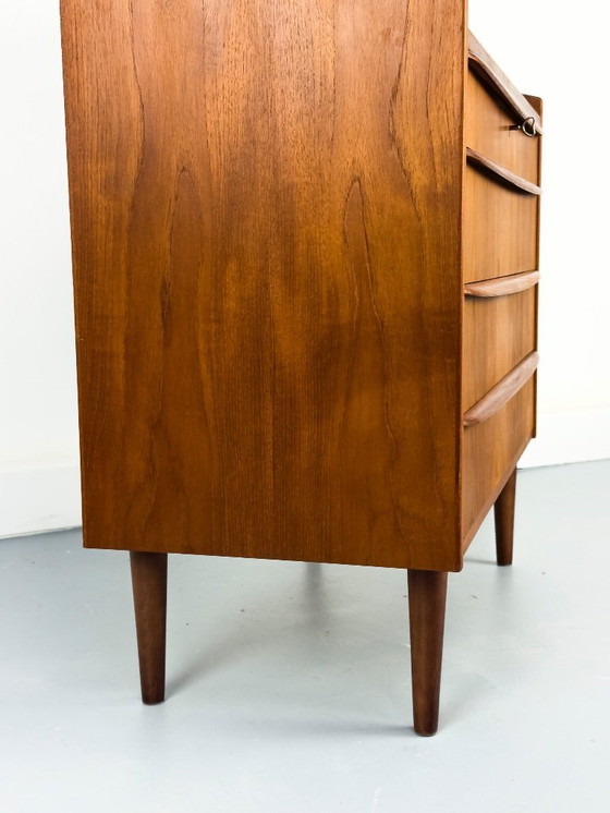 Image 1 of Scrivania in teak di Chr. Møller, anni '60