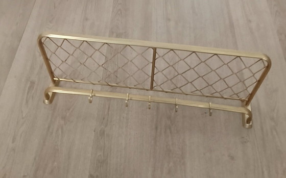 Fifties string coat rack – Metal, Textile (photo 8 of 8)