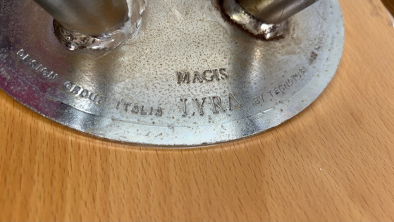 Image 1 of Vintage Magis Lyra set of bar stools Design Group Italia