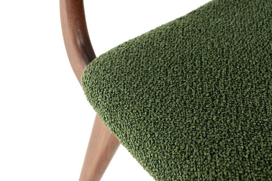 Image 1 of Set di 4 sedie da pranzo imbottite vintage