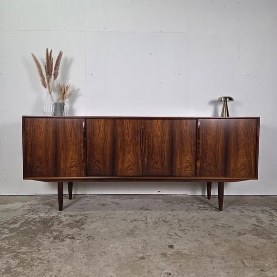 Gunni Omann, Axel Christensen (ACO Møbler) vintage sideboard, OMANN JUN, Sideboard cabinet, Wood, Brown (photo 23 of 23)