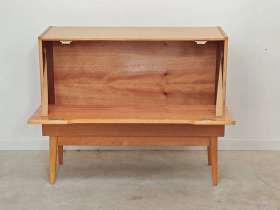 Opbergkist met deksel / minibar van Landsman / Nepozitek 1960 – Opbergkast, Wood, Mid Century Modern (photo 6 of 24)