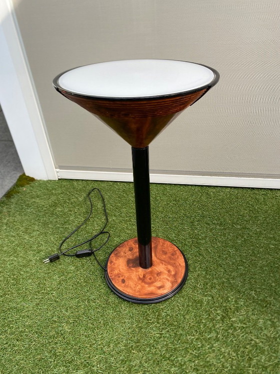 Vintage Italian “Martini” Lamp – Eva leuchten, Table lamps, Ceramic, Metal (photo 3 of 11)