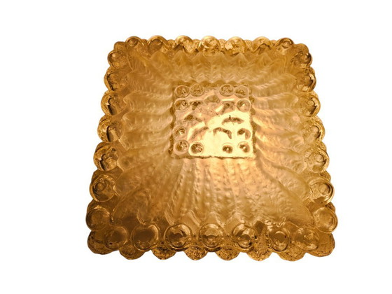 Image 1 of Herda Holland - verre texturé - style Helena Tynell - Pays-Bas - années 60