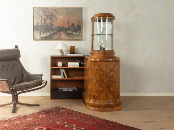 Image 1 of Vintage Art Deco vitrinekast uit de jaren 1930